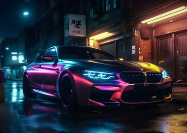 BMW M6 Purple