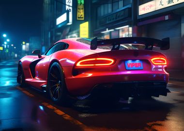 Dodge Viper Neon