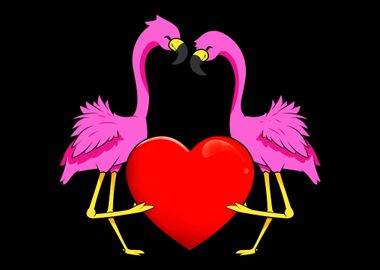 Flamingo Love