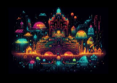 Concept Art Retro Games