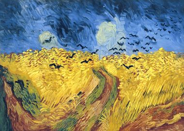 Wheatfield With Crows 1890