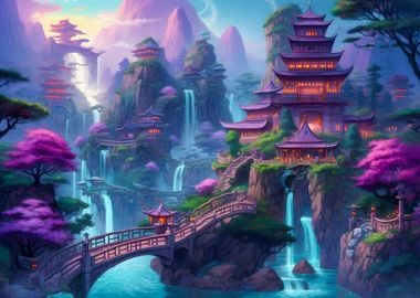 Fantasy Landscape Japan