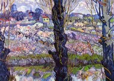 Flowering Orchards Gogh