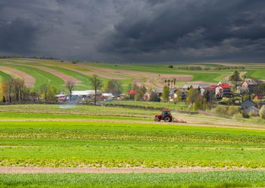 Spring landscape, Poland