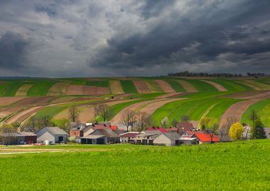 Spring landscape, Poland