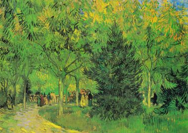 Path in the Park Van Gogh