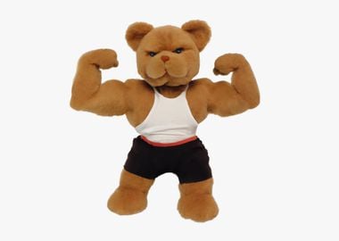 Teddybear bodybuilder smir