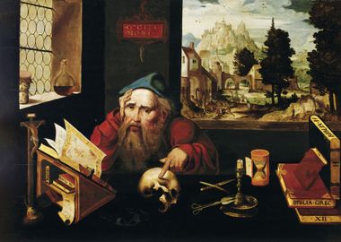 Saint Jerome in His Study 