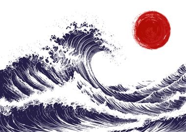 The Great Wave Of Japan