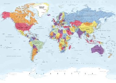 Political World Map