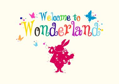 Alice White Rabbit Welcome