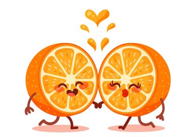 Adorable Citrus Pair