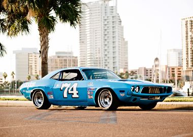 1973 Dodge Challenger Race