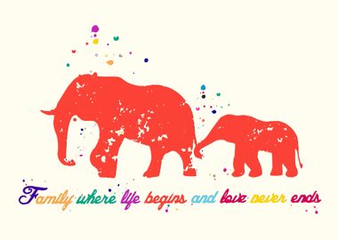 Elephant Family Quote