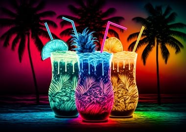 Pina Colada Cocktails