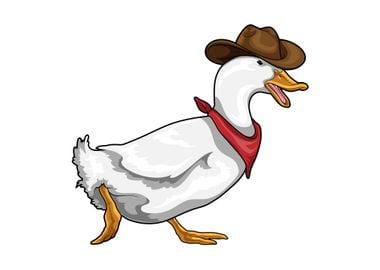 Duck Cowboy Cowboy hat