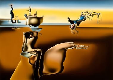 SALVADOR DALI PAINT STYLE