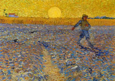 The Sower 1888 van Gogh