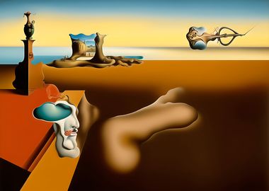 SALVADOR DALI PAINT STYLE