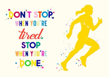 Runner Quote