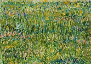 Patch of grass 1887 Gogh