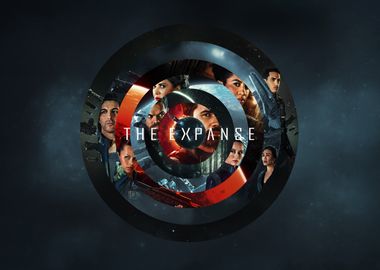 The Expanse Key Art Logo