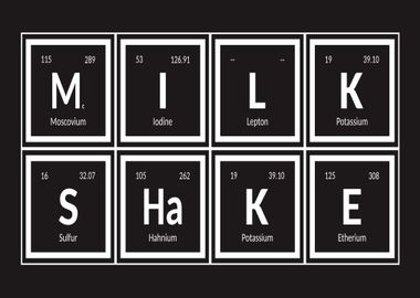 Milk Shake Periodic Table