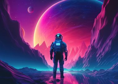 Synthwave Space Odyssey