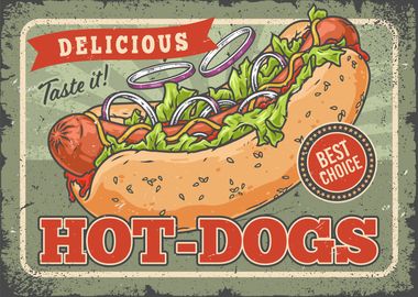 Delicious Hot Dogs