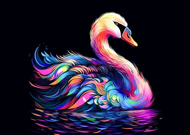 beautiful swan