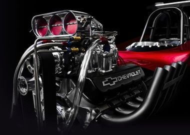 Dragster Engine Chevrolet