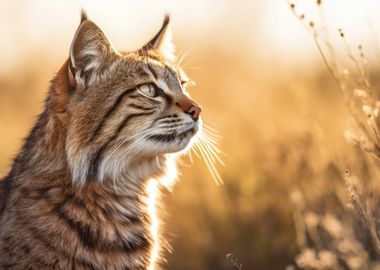 Majestic Wild Cat