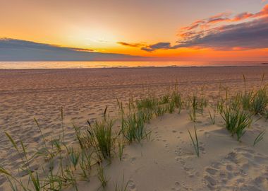 Sunset, Baltic Sea, Poland