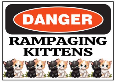 Danger Rampaging Kittens