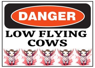 Low Flying Cows