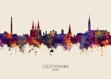 Czestochowa Skyline Poland