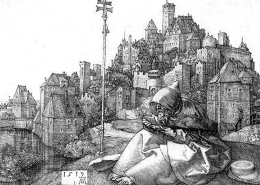 Saint Anthony by Durer