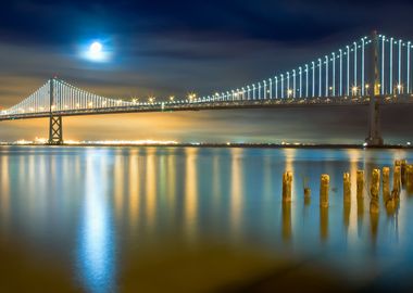 Bay Bridge at Night