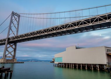 Bay Bridge at Moonrise