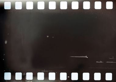 Film strip fake ruined old