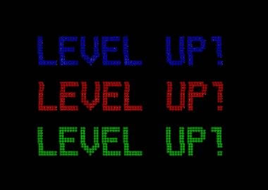 Level up LED RGB triple