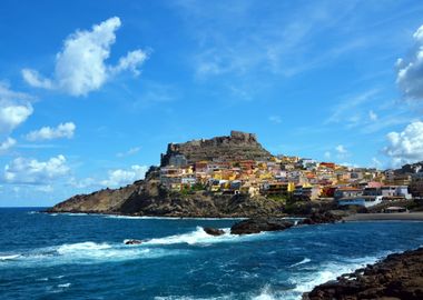 Castelsardo Sardinia Italy