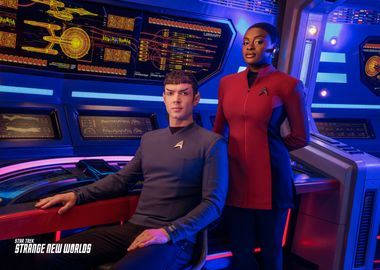 Spock and Uhura