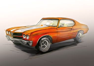 1970 CHEVELLE SS 454