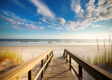 Sandy Sea Beach Nature