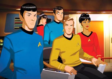 TOS Crew Cartoon