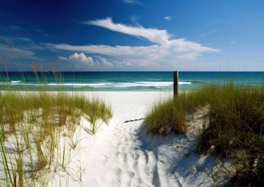 Sandy Sea Beach Dunes