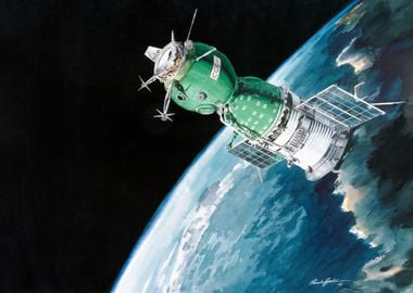 The Soyuz 19 spacecraft