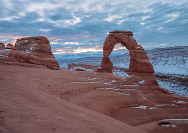 Iconic Arch at Sunrise