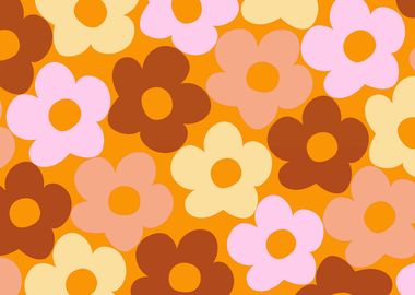 Retro Fall Daisies 3